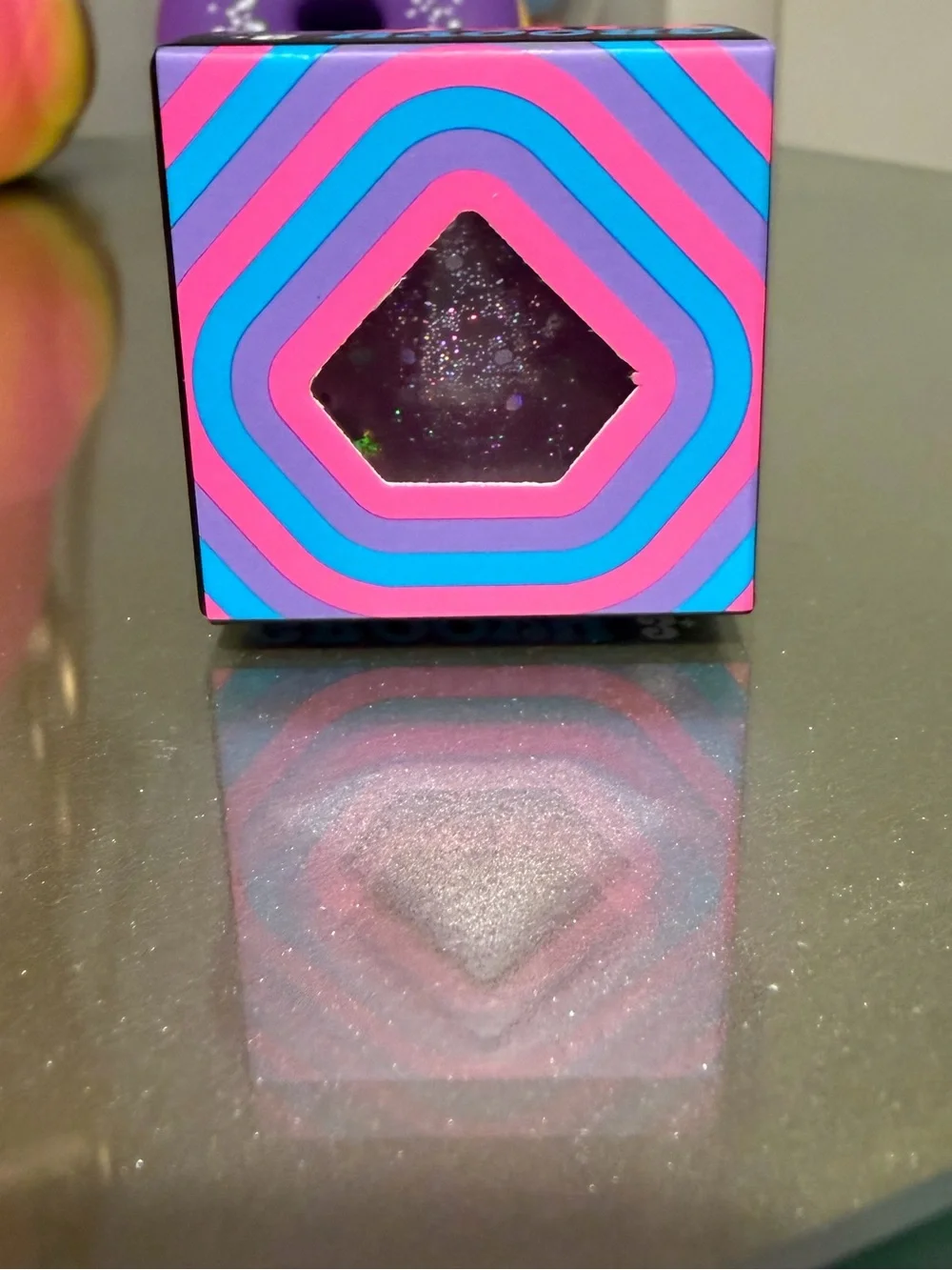 Needoh Mini Groovy Jewel Super Sparkly Squish Toy